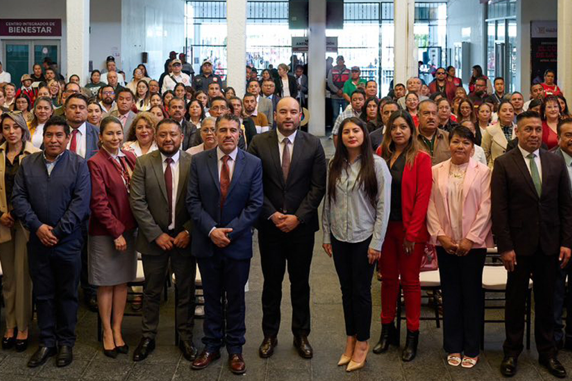 Boletín 149.- Gobierno de Chalco conmemora el 220 Aniversario del Natalicio de Benito Juárez