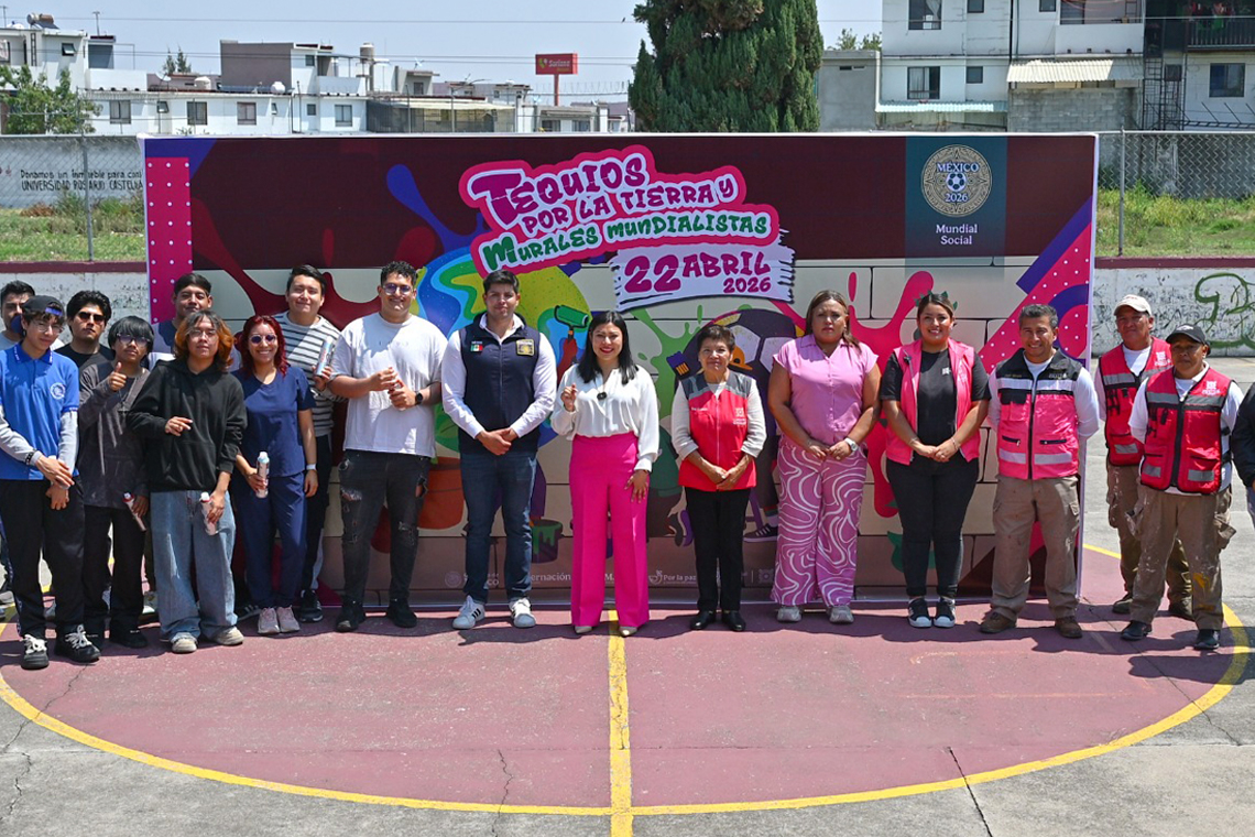Boletín 157.- Abigail Sánchez inicia Tequios por la Tierra en Portal Chalco