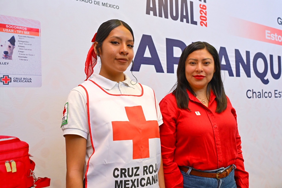 Boletín 166.- Abigail Sánchez encabeza arranque de Colecta Cruz Roja 2026