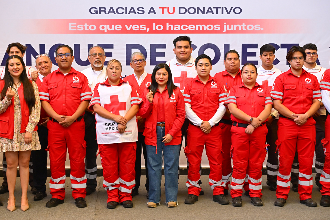 Boletín 166.- Abigail Sánchez encabeza arranque de Colecta Cruz Roja 2026