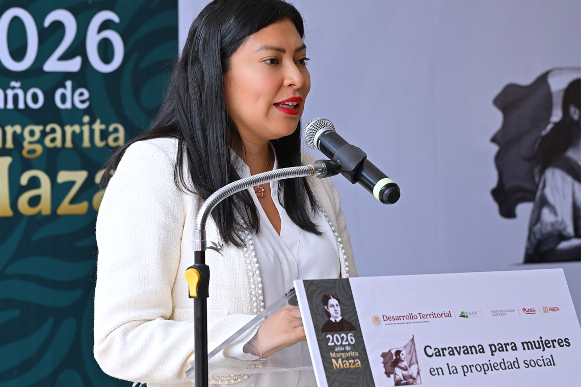 Boletín 173.- Abigail Sánchez realiza Caravana para Mujeres en la Propiedad Social
