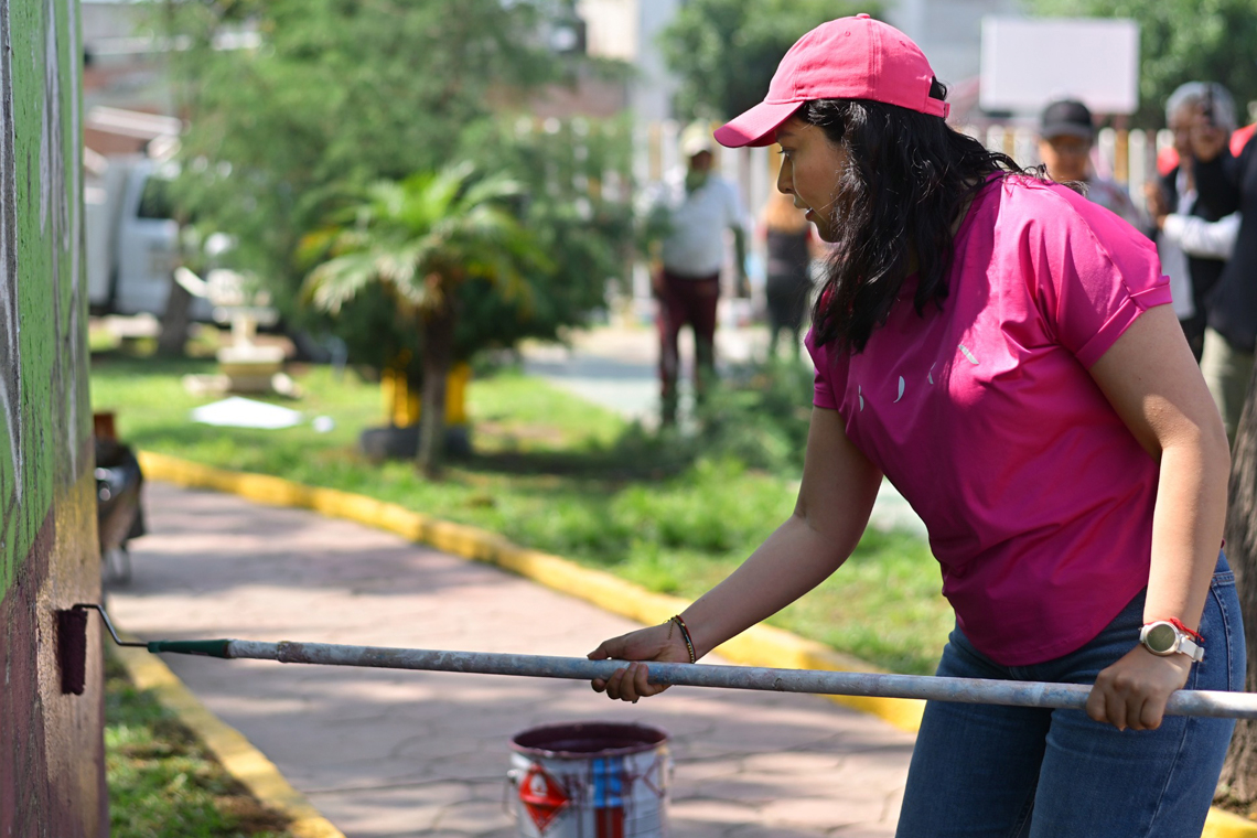 Boletín 178.- Abigail Sánchez encabeza rescate de parque en Culturas de México